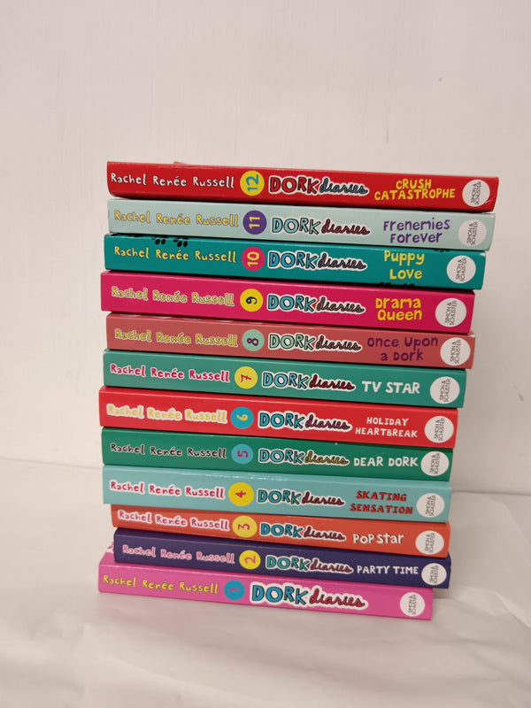 Dork Diaries 12 book Collection Set by Rachel Renee Russell (Paperback)