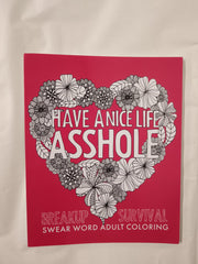 ADULT COLOURING BOOKS Swear Words etc