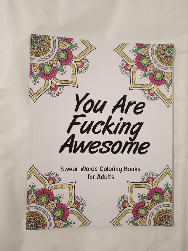 ADULT COLOURING BOOKS Swear Words etc