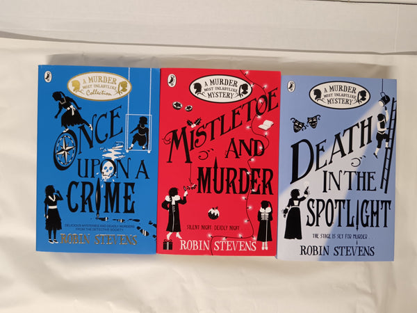A Murder Most Unladylike Mystery by Robin Stevens - 3 Book Bundle! (Spredges)