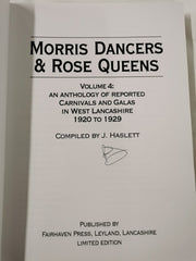 Morris Dancers & Rose Queens Volume 4 by J. Haslet *Signed Limited Edition*