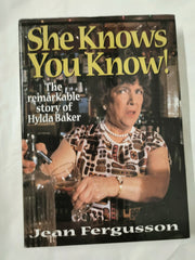 Cover of She Knows, You Know!: Hylda Baker Story by Jean Fergusson
