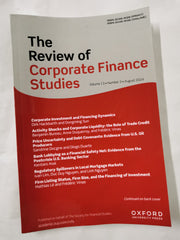 The Review of Corporate Finance Studies Vol 13 No 3 August 2024