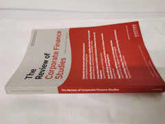 The Review of Corporate Finance Studies Vol 13 No 3 August 2024