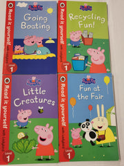 Peppa Pig Read It Yourself Level 1 & 2 - 10 Books