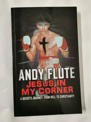 Cover of Jesus In My Corner BY Andy Flute *Signed* by Andy Flute