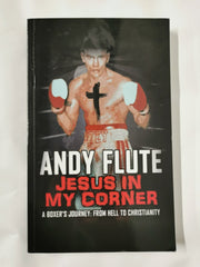 Jesus In My Corner BY Andy Flute *Signed*
