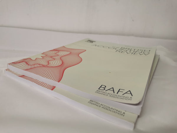 The British Accounting Review, Vol 56, Issues 3, 4 (BAFA)