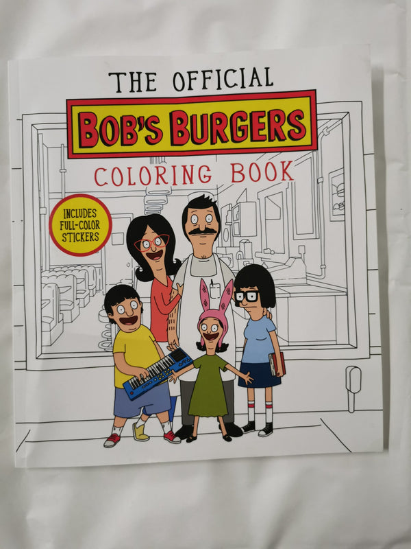 Cover of Official Bob's Burgers Coloring Book by Loren Bouchard