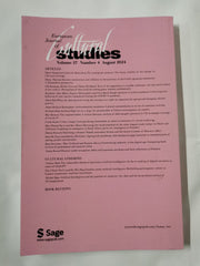 European Journal of Cultural Studies Vol 27 No. 4 August 2024 ISSN: 1367-5494
