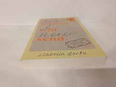 The Letters I Will Never Send: poems to read, to write and to share by Isabella Dorta - used book at Perkology Books