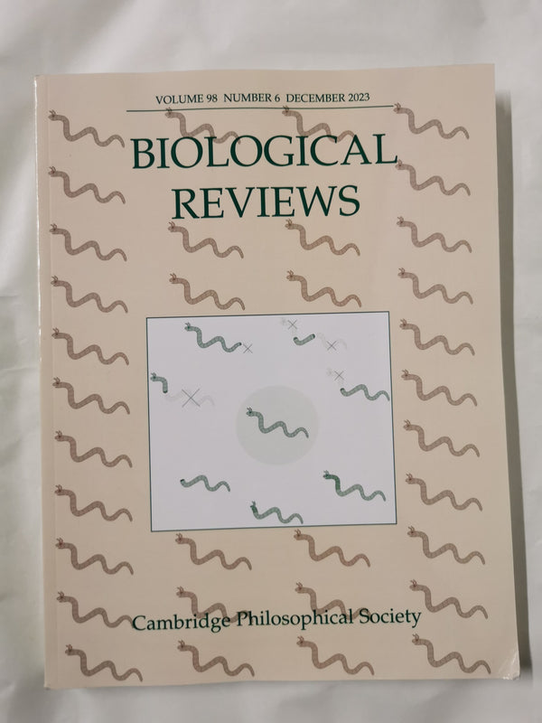 Biological Reviews Vol 98 Number 6 December 2023