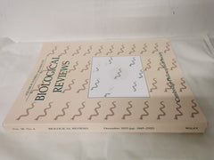 Biological Reviews Vol 98 Number 6 December 2023