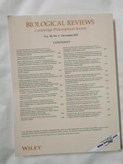 Biological Reviews Vol 98 Number 6 December 2023