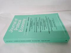 Journal of Political Economy No 11 Vol 132 Nov 2024