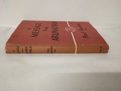 A Message From Arunachala by Paul Brunton (1958, 9th Impression, Hardback)