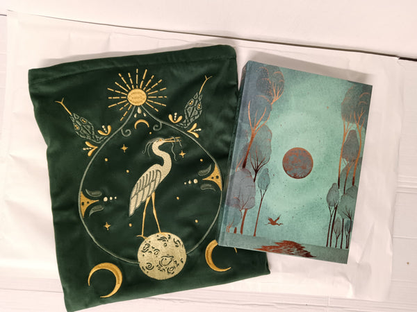 13 Moon Journal 2025, Vol II and Heron Book Sleeve