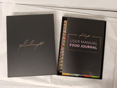 PLANBERRY Wellness Journal & Nutrition Planner with Calorie Tracker - Hardcover