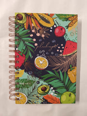 PLANBERRY Wellness Journal & Nutrition Planner with Calorie Tracker - Hardcover