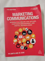 Marketing Communications: Integrating Online and Offline, Customer Engagement by PR Smith - used book at Perkology Books