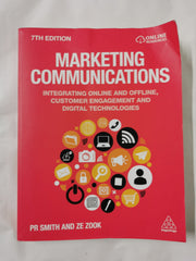 Marketing Communications: Integrating Online and Offline, Customer Engagement by PR Smith - used book at Perkology Books
