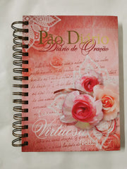 Pão Diário - Daily Bread - Prayer Journal - Spiral - Virtuous Woman