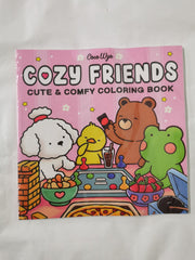 Cozy Friends: Coloring Book for Adults and Teens Featuring Super Cute Animal