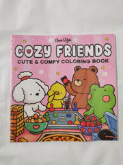 Cozy Friends: Coloring Book for Adults and Teens Featuring Super Cute Animal