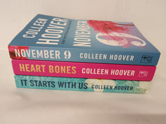 3 Colleen Hoover Bestsellers: November 9, Heart Bones, It Starts With Us