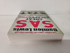 SAS Great Escapes Two: Six Untold Epic Escapes Made by World War Two Heroes by Damien Lewis - used book at Perkology Books