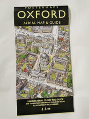 Cover of Oxford Aerial Map and Guide by Nick Gibbard