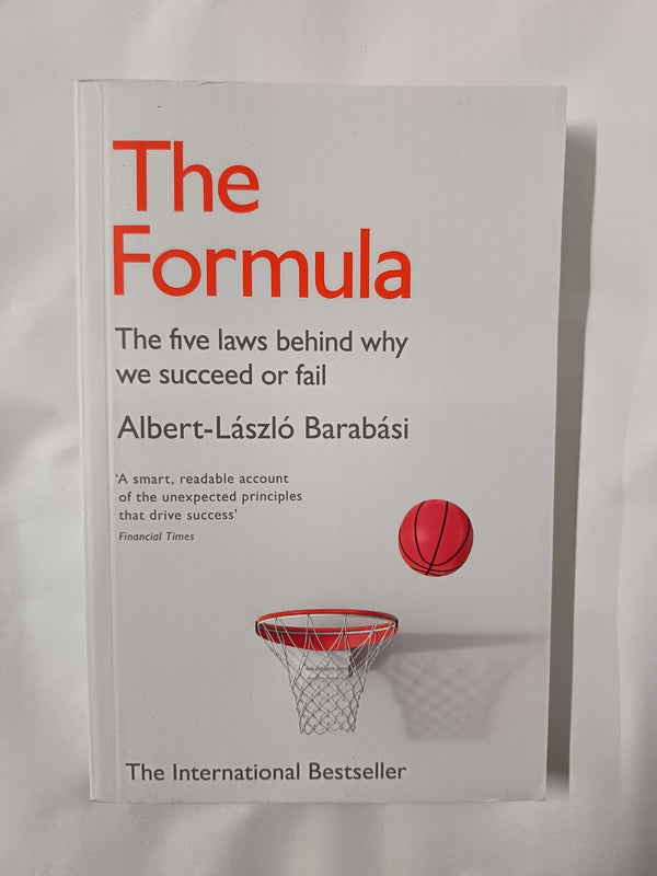 The Formula: The Five Laws Behind Why We Succeed or Fail by Albert-László Barabási - used book at Perkology Books
