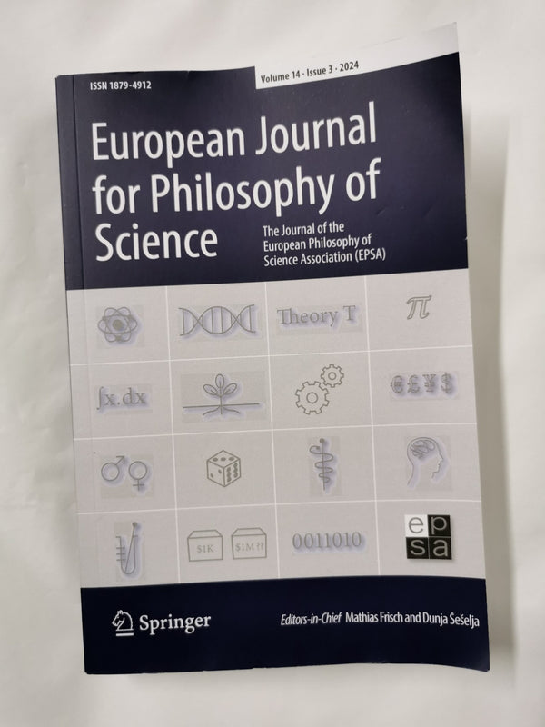 European Journal for Philosophy of Science Vol 14, Issue 3 2024 ISSN 1879-4912