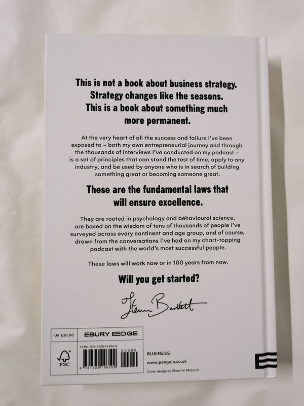 The Diary of a CEO: The 33 Laws of Business and Life by Steven Bartlett