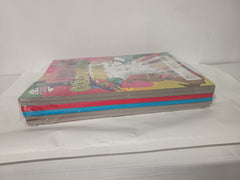 Super Jumbo Colouring books (Pack of 6, 2 Designs per pack)