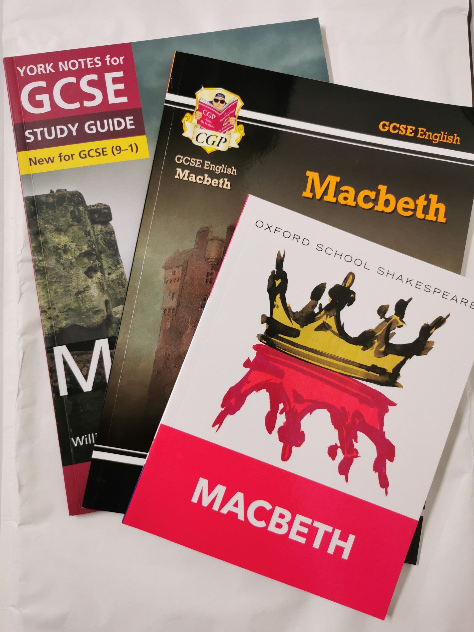 Macbeth York Notes,Text Guide & Macbeth - 3 Book Bundle – Perkology Books