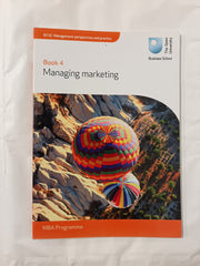 B716 Management: Perspectives and Practice MBA Prog. - 5 Books (Open University)