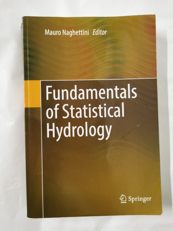 Fundamentals of Statistical Hydrology by Mauro Naghettini - used book at Perkology Books