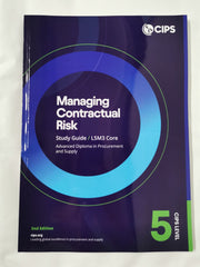 L5M3 Managing Contractual Risk (CORE) - 2nd edition Study Guide CIPS