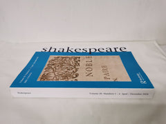 Shakespeare: Volume 20, Numbers 1-4 April-December 2024 ISSN 1745-0918