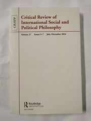 Critical Review of International Social & Political Philosophy (CRISP) Vol 27