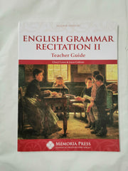 English Grammar Recitation 2 Teacher Guide (2nd Edition)