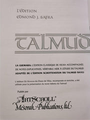 Edmond J. Safra - French Ed Talmud - Zevachim 1