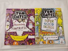 6 Tom Gates books Inc. What Monster,, Top of the Class, Super Good Skills etc