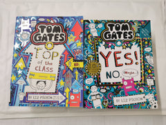 6 Tom Gates books Inc. What Monster,, Top of the Class, Super Good Skills etc