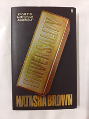 Universality by Natasha Brown *SIGNED, 1st Edition*
