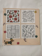 Cozy Christmas Patterns: Coloring Book with Bold and Easy Designs for Adults