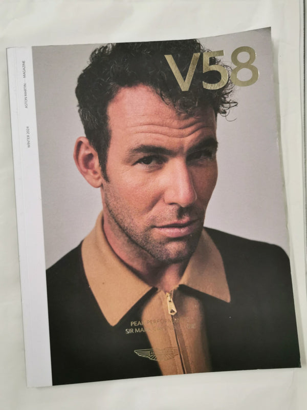 Aston Martin Magazine V58 Winter 2024 Mark Cavendish Cover