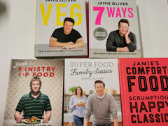Job Lot Cook Books Jamie Oliver Cook Book Bundle X5