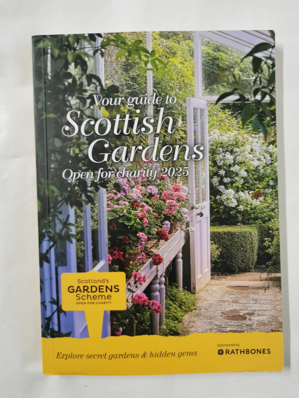 Scottish Gardens Open for Charity 2025 by Scotland's Gardens Scheme - used book at Perkology Books
